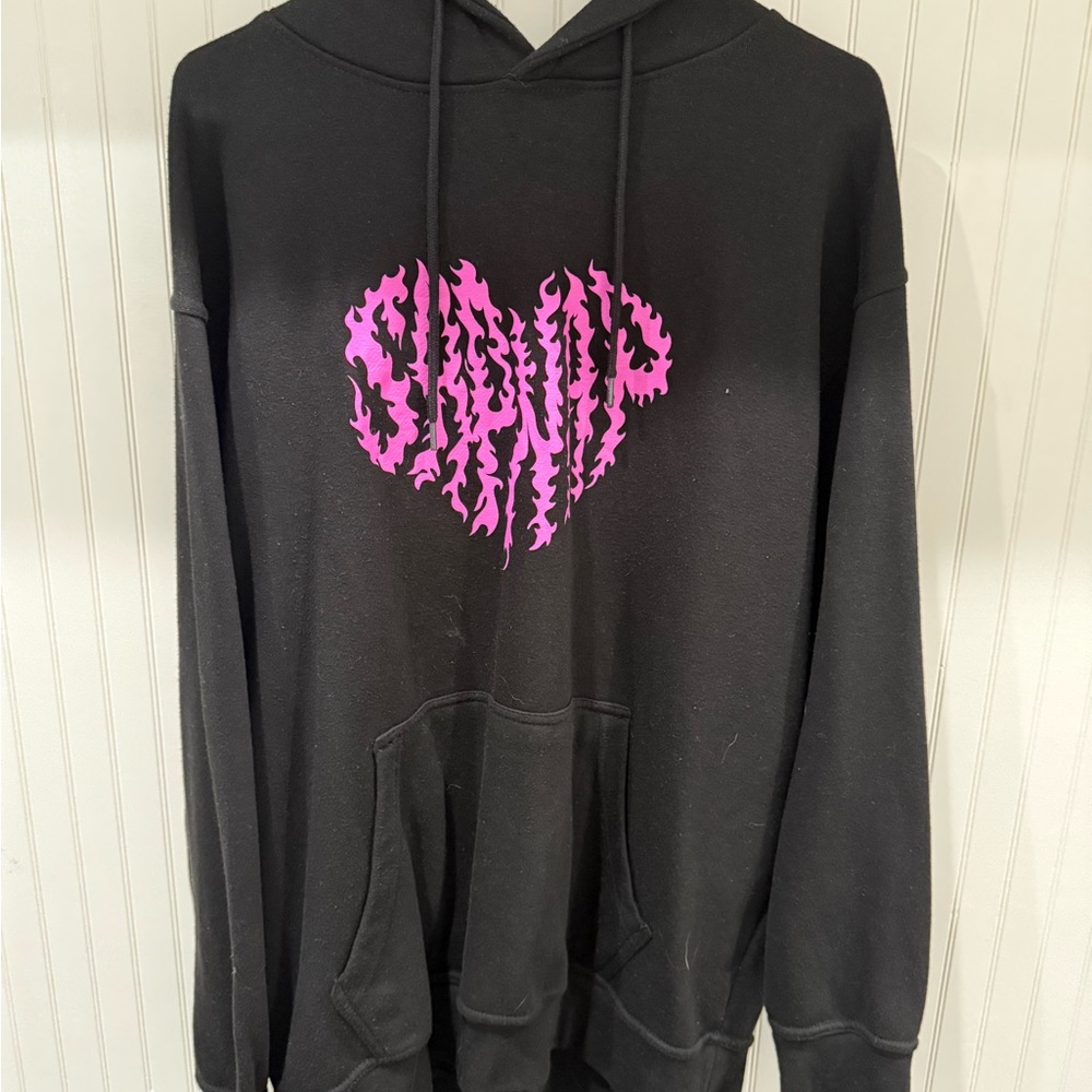 Sapnap Valentines Day Exclusive Dream SMP black hoodie